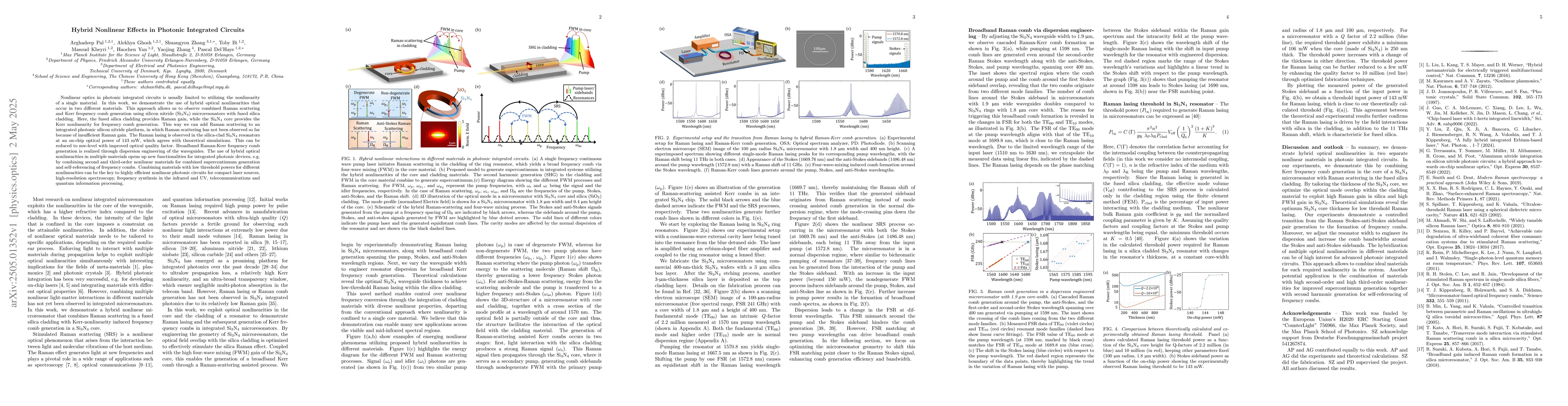 Thumbnail for Hybrid Nonlinear Effects in Photonic Integrated Circuits