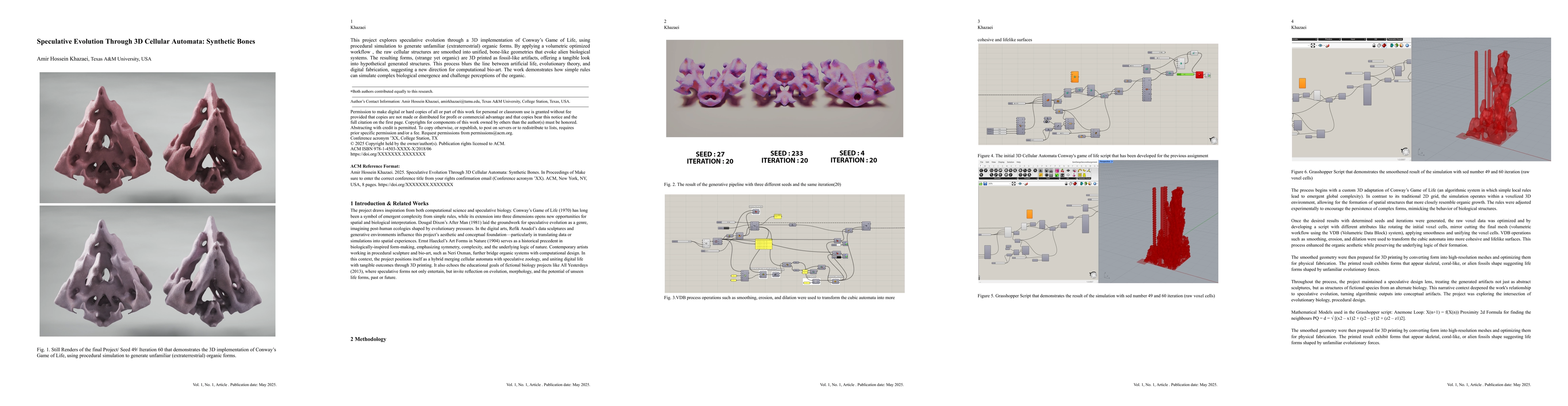 Thumbnail for Speculative Evolution Through 3D Cellular Automata