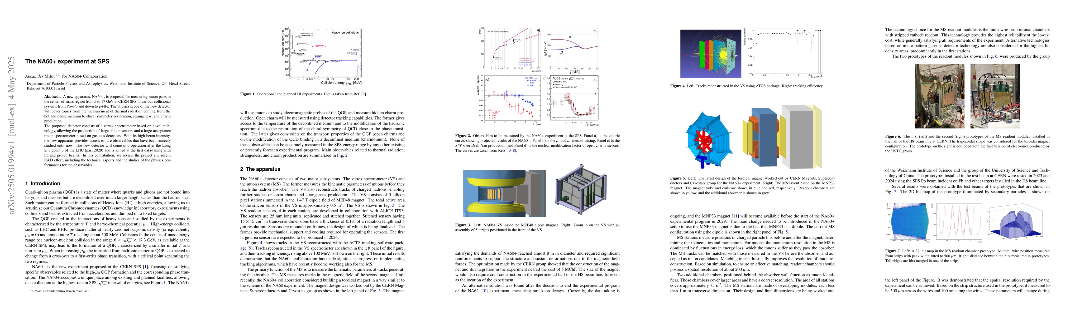 Thumbnail for The NA60+ experiment at SPS