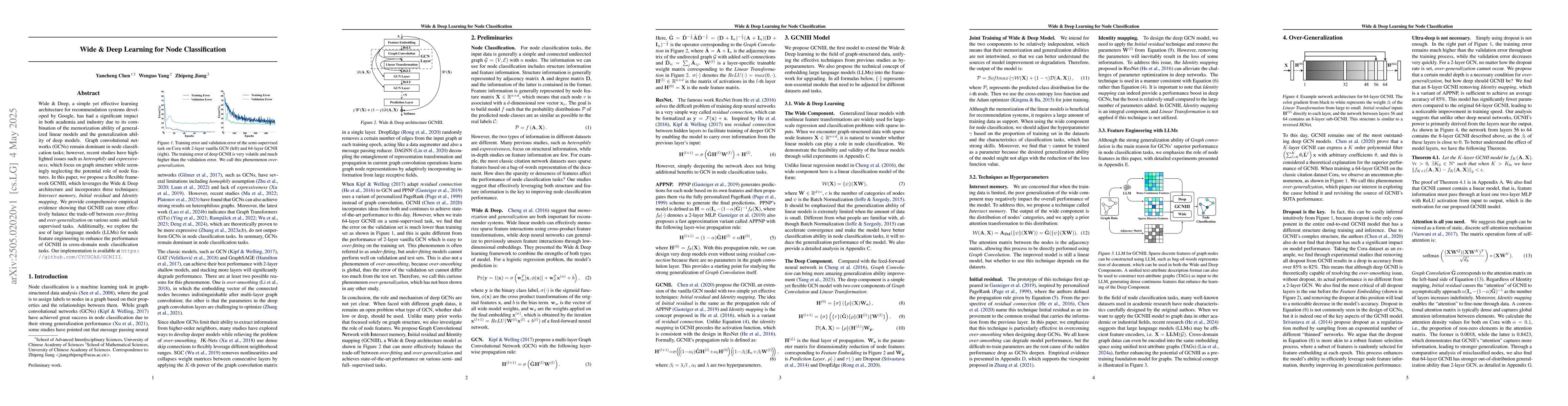 Thumbnail for Wide & Deep Learning for Node Classification