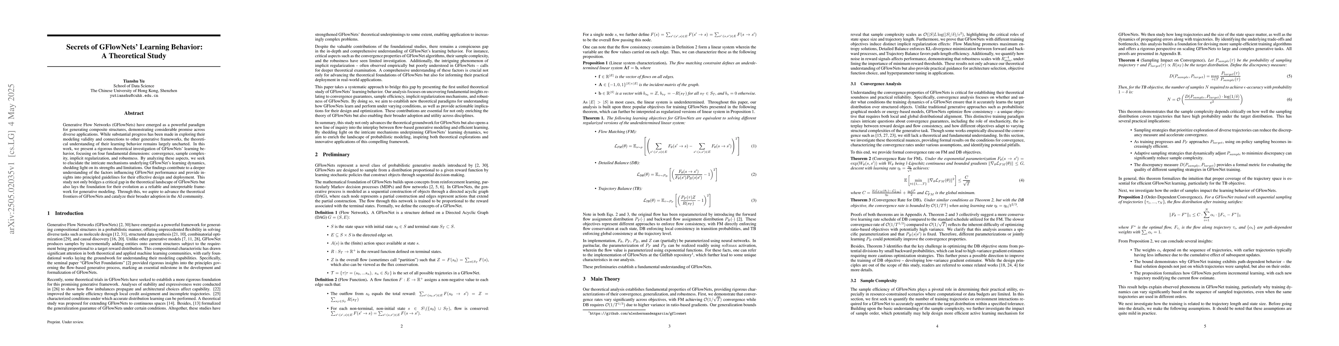 Thumbnail for Secrets of GFlowNets' Learning Behavior: A Theoretical Study