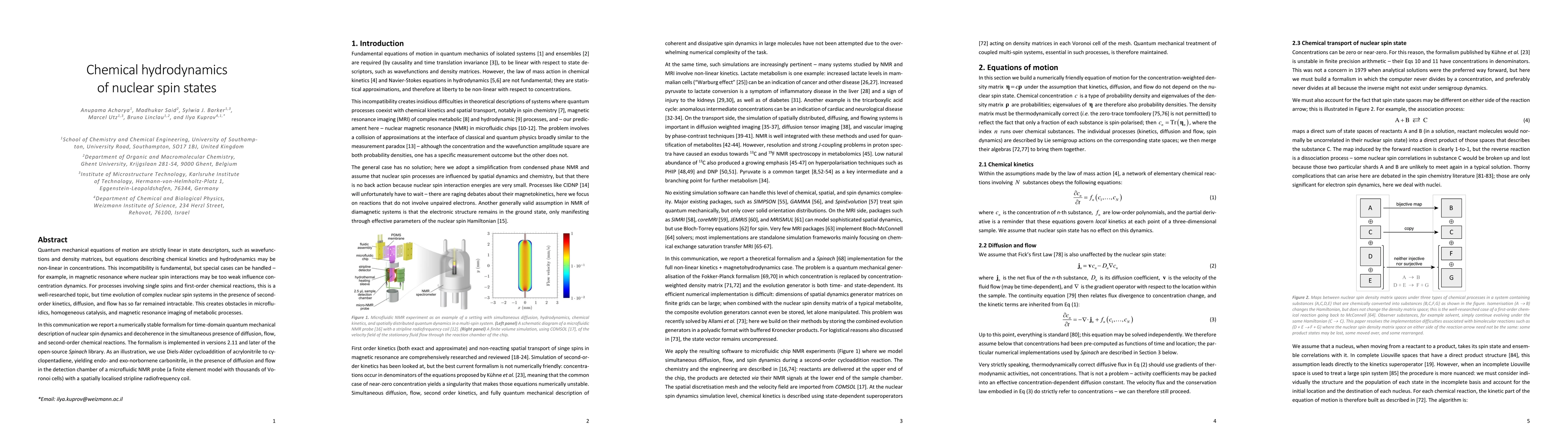 Thumbnail for Chemical hydrodynamics of nuclear spin states