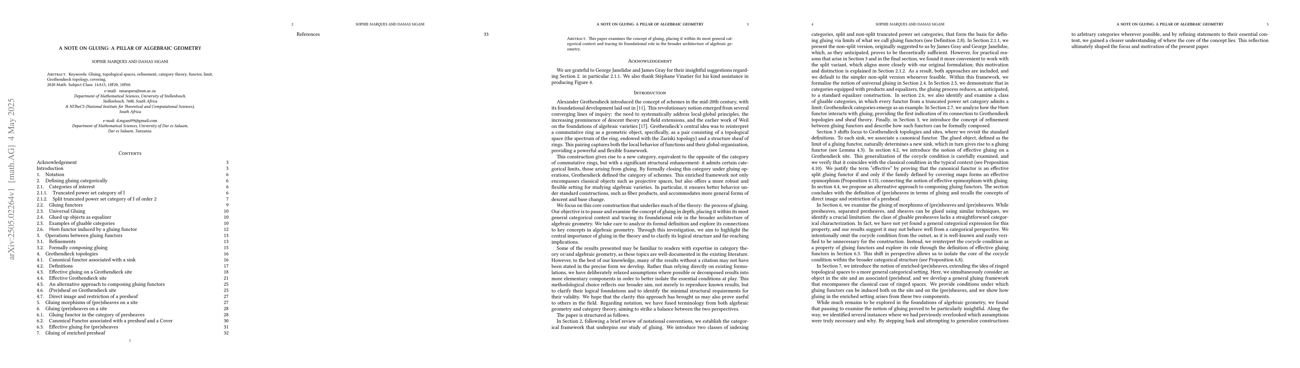 Thumbnail for A note on gluing: a pillar of algebraic geometry