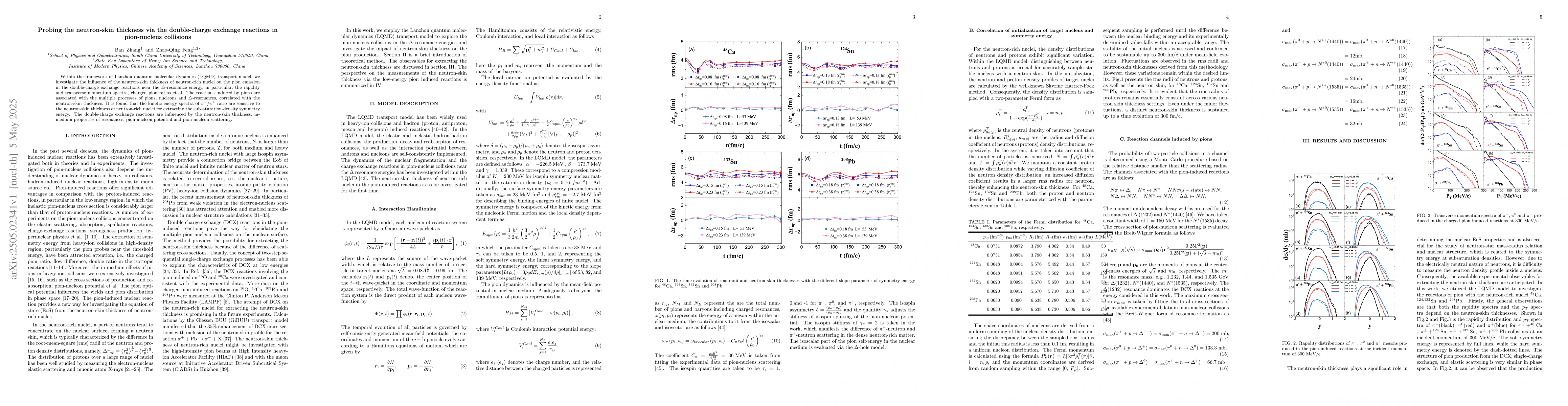 Thumbnail for Probing the neutron-skin thickness via the double-charge exchange
  reactions in pion-nucleus collisions