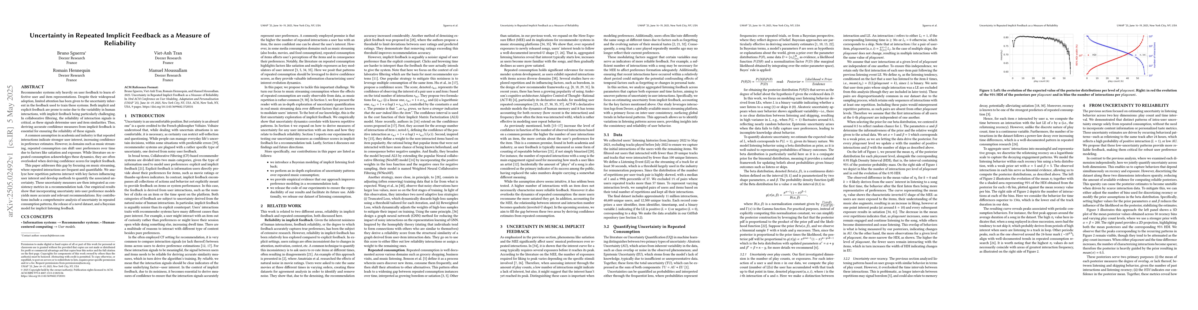 Thumbnail for Uncertainty in Repeated Implicit Feedback as a Measure of Reliability