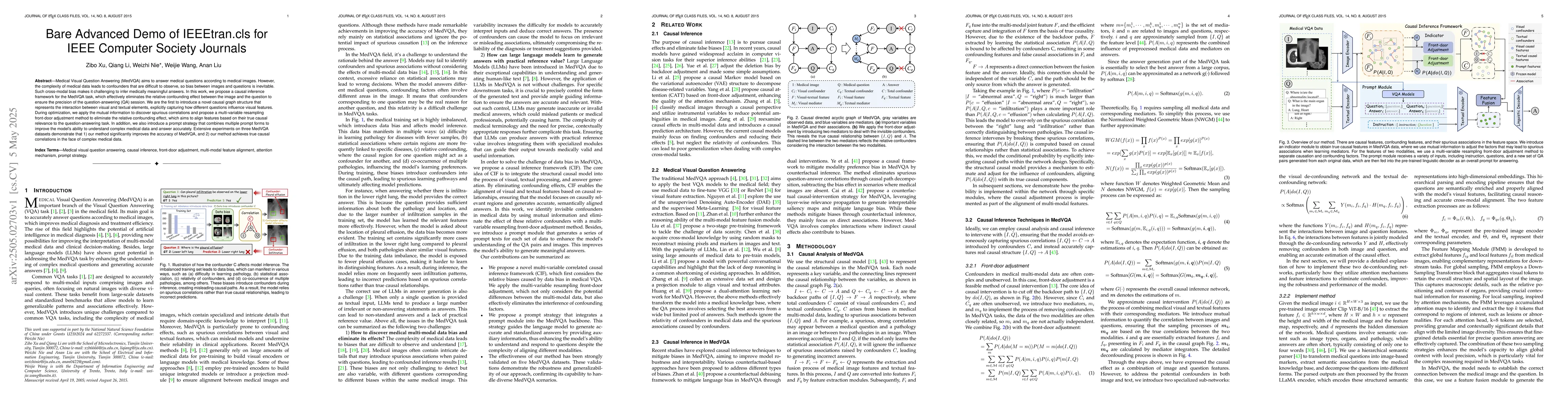 Thumbnail for Structure Causal Models and LLMs Integration in Medical Visual Question
  Answering