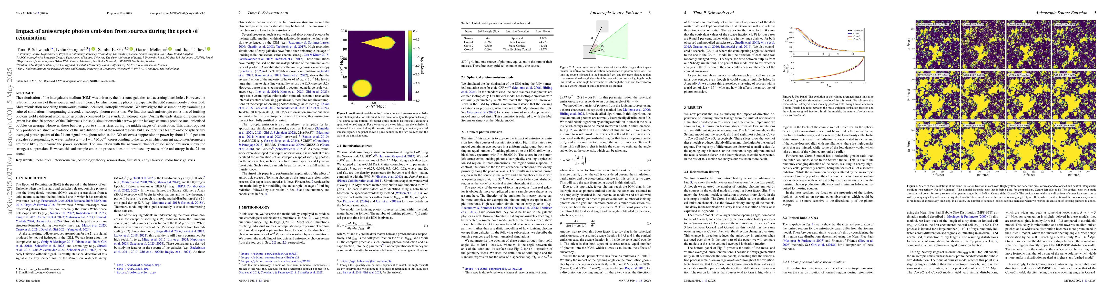 Thumbnail for Impact of anisotropic photon emission from sources during the epoch of
  reionisation