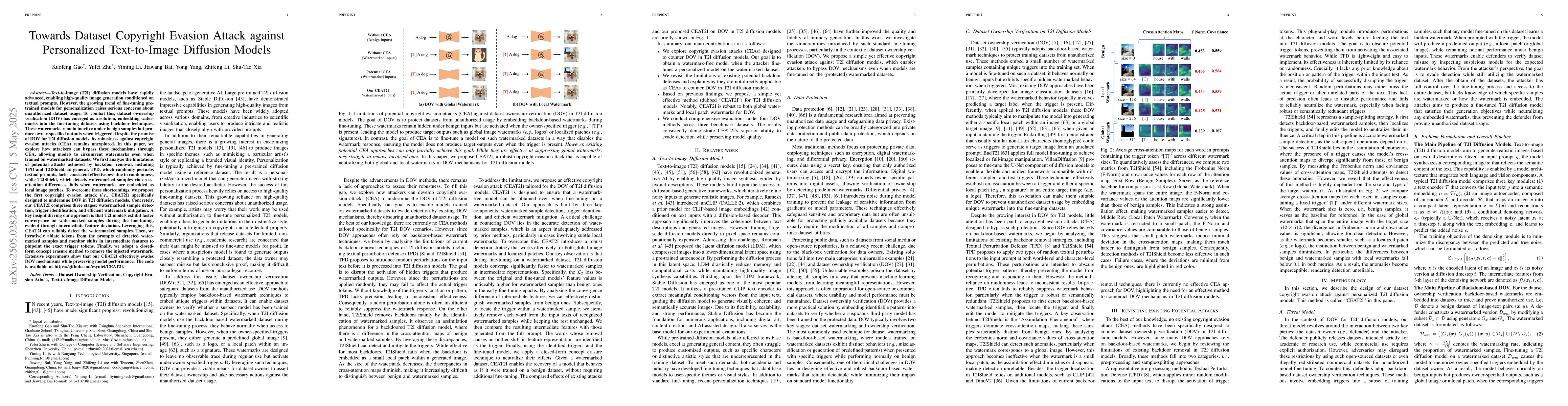 Thumbnail for Towards Dataset Copyright Evasion Attack against Personalized
  Text-to-Image Diffusion Models