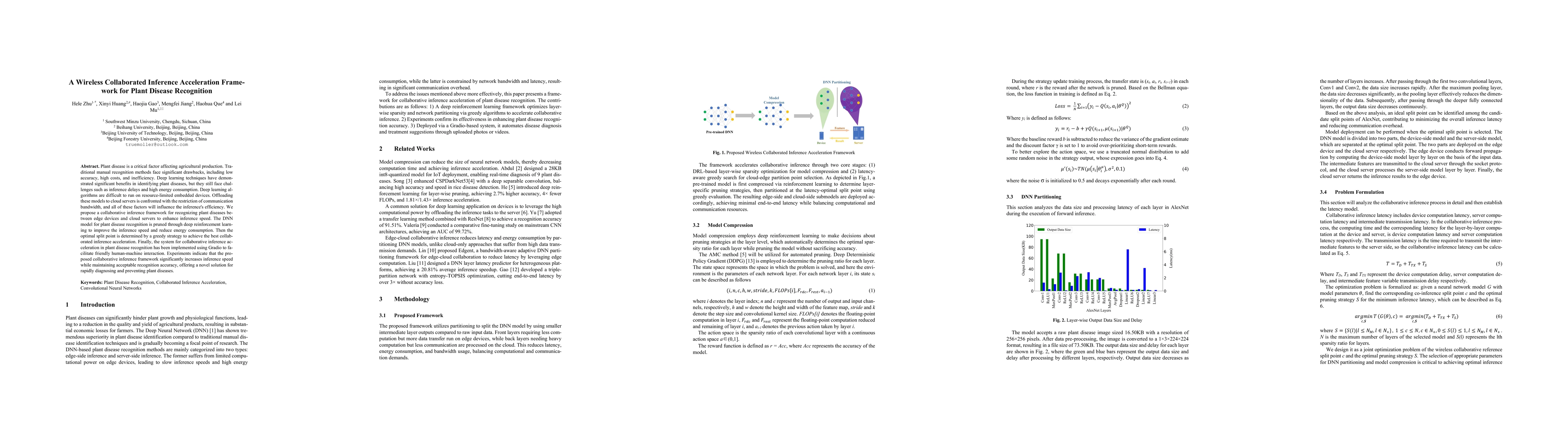 Thumbnail for A Wireless Collaborated Inference Acceleration Framework for Plant
  Disease Recognition