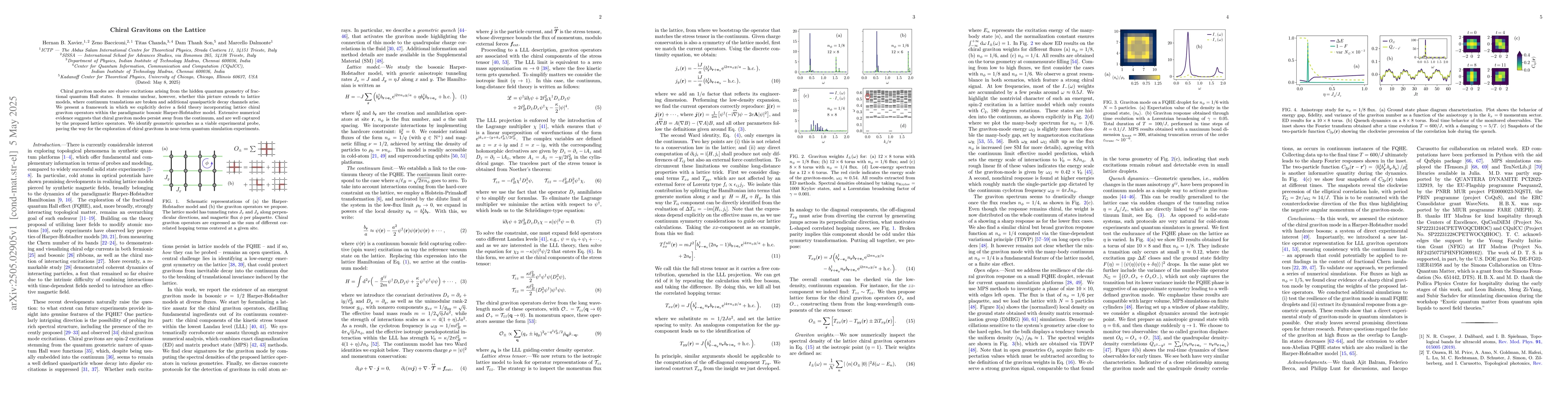 Thumbnail for Chiral Gravitons on the Lattice