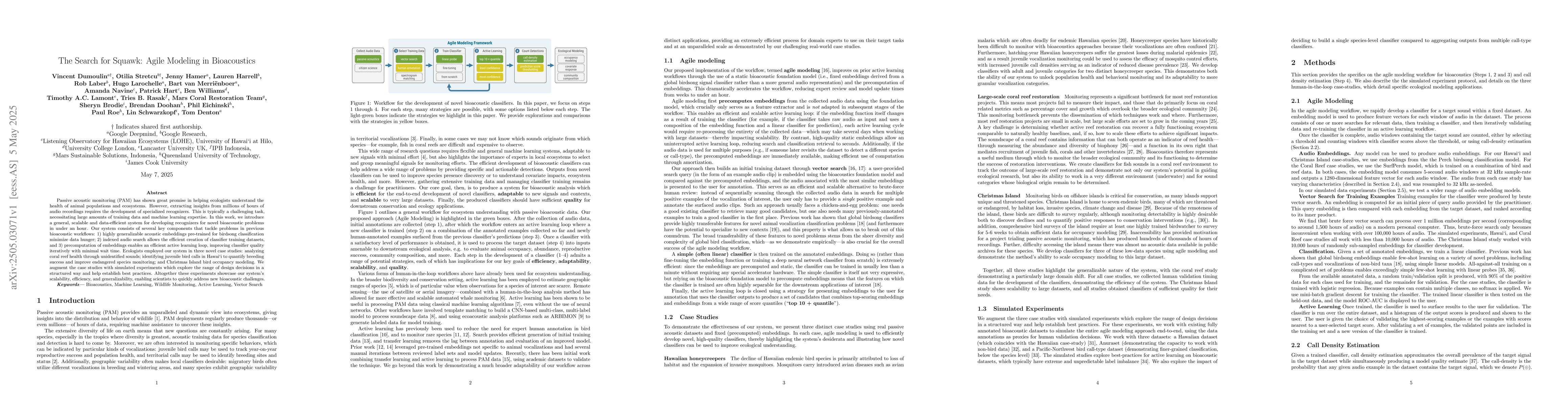Thumbnail for The Search for Squawk: Agile Modeling in Bioacoustics