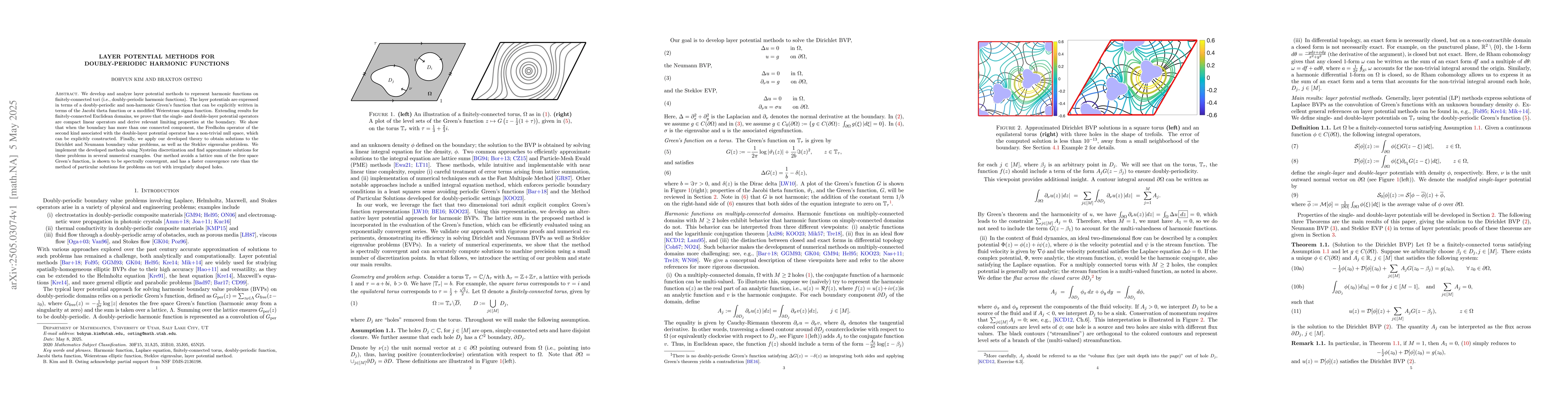 Thumbnail for Layer Potential Methods for Doubly-Periodic Harmonic Functions