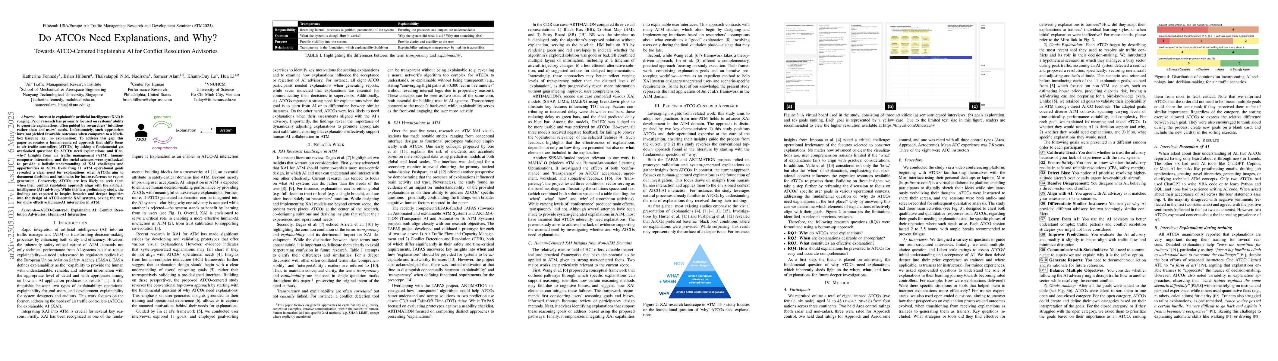 Thumbnail for Do ATCOs Need Explanations, and Why? Towards ATCO-Centered Explainable
  AI for Conflict Resolution Advisories
