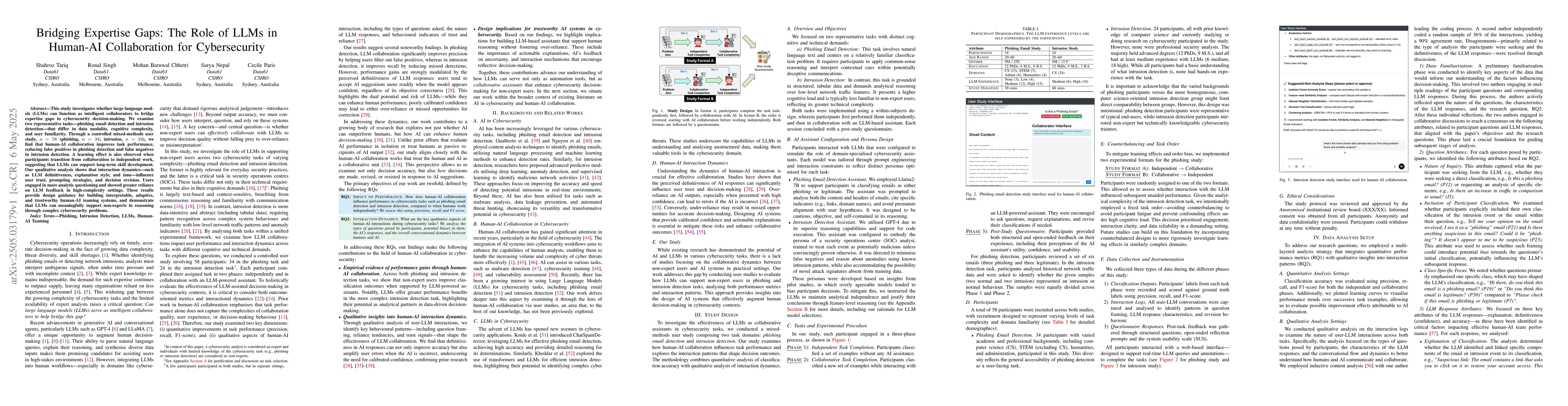 Thumbnail for Bridging Expertise Gaps: The Role of LLMs in Human-AI Collaboration for
  Cybersecurity