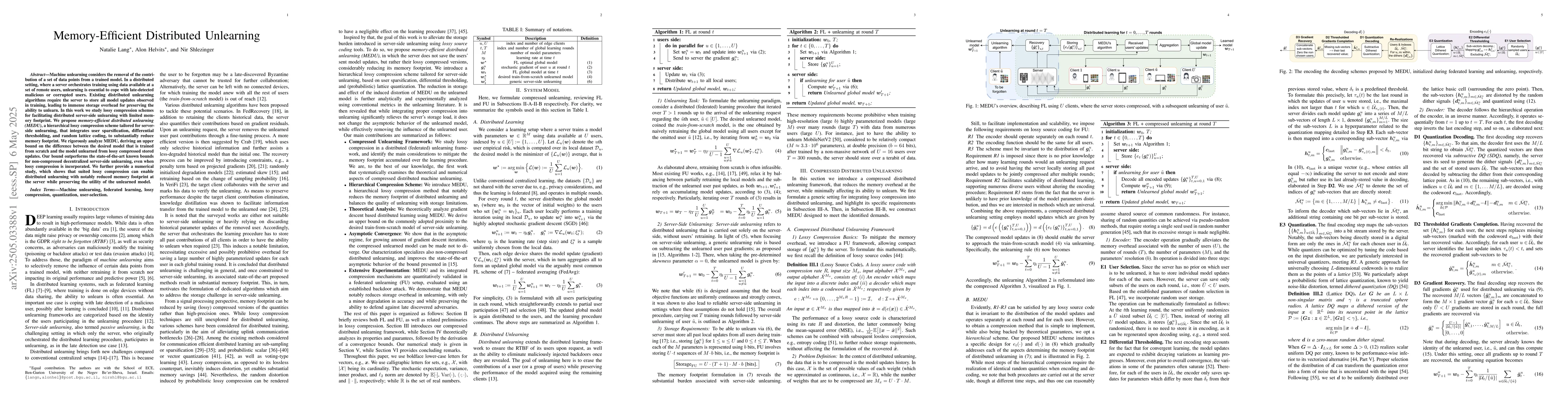 Thumbnail for Memory-Efficient Distributed Unlearning