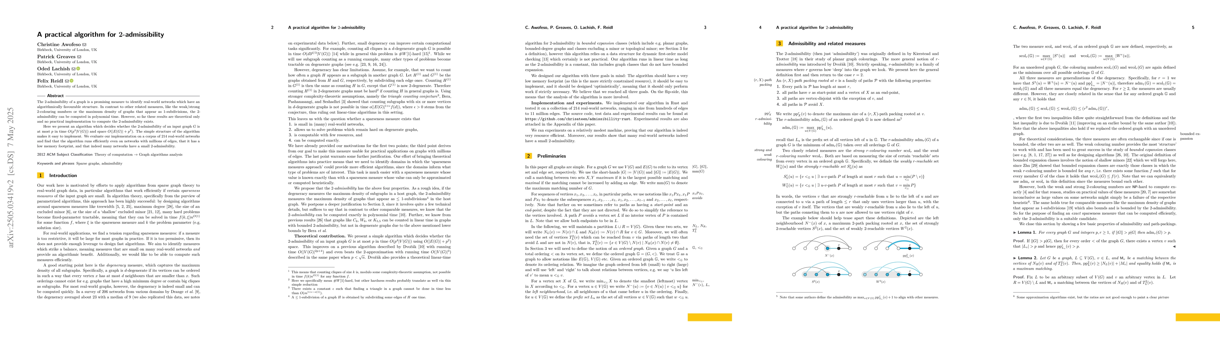 Thumbnail for A practical algorithm for 2-admissibility