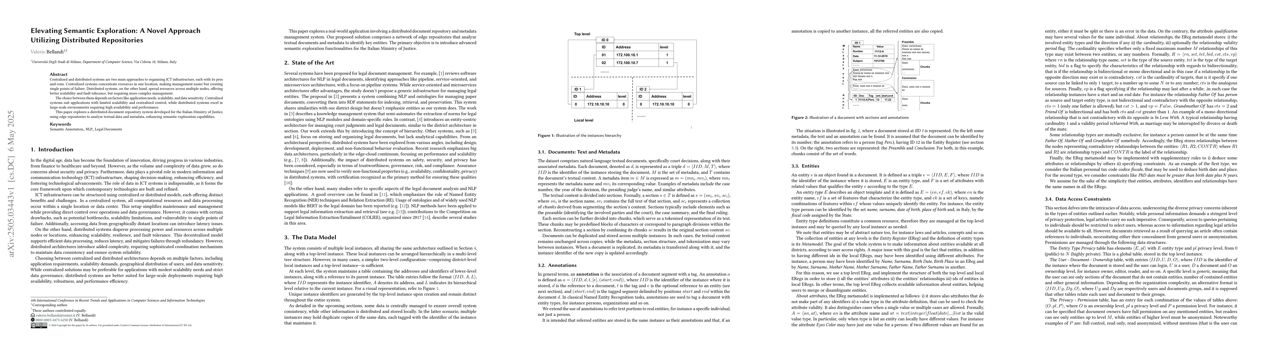 Thumbnail for Elevating Semantic Exploration: A Novel Approach Utilizing Distributed
  Repositories