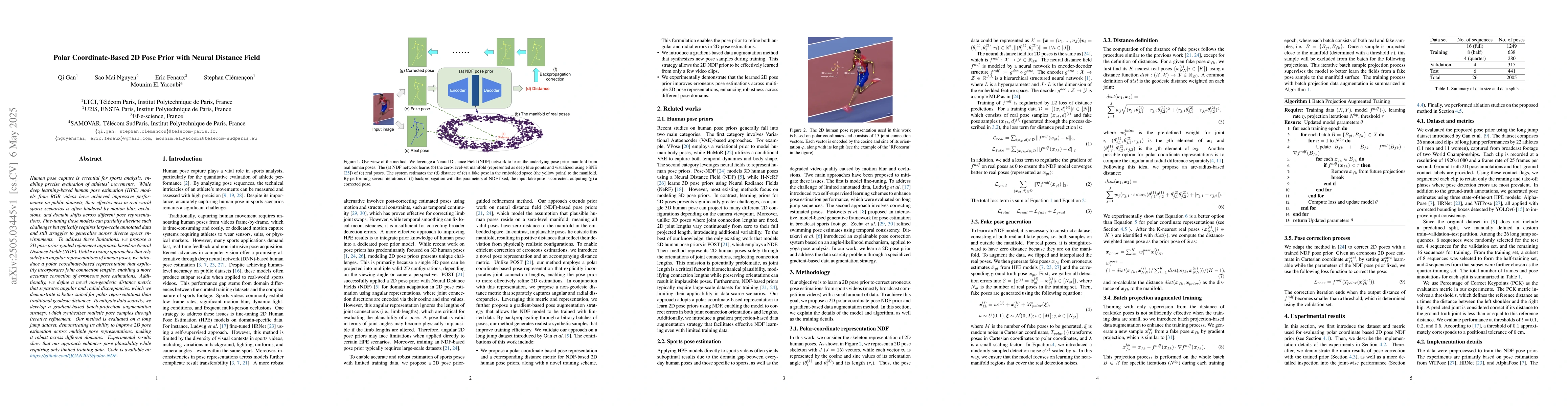 Thumbnail for Polar Coordinate-Based 2D Pose Prior with Neural Distance Field