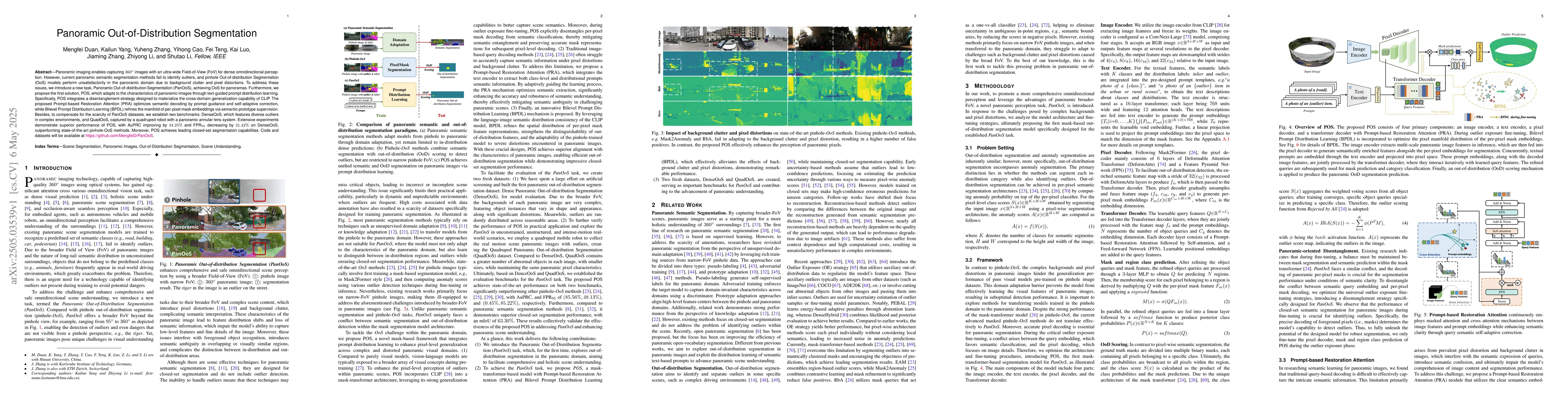 Thumbnail for Panoramic Out-of-Distribution Segmentation