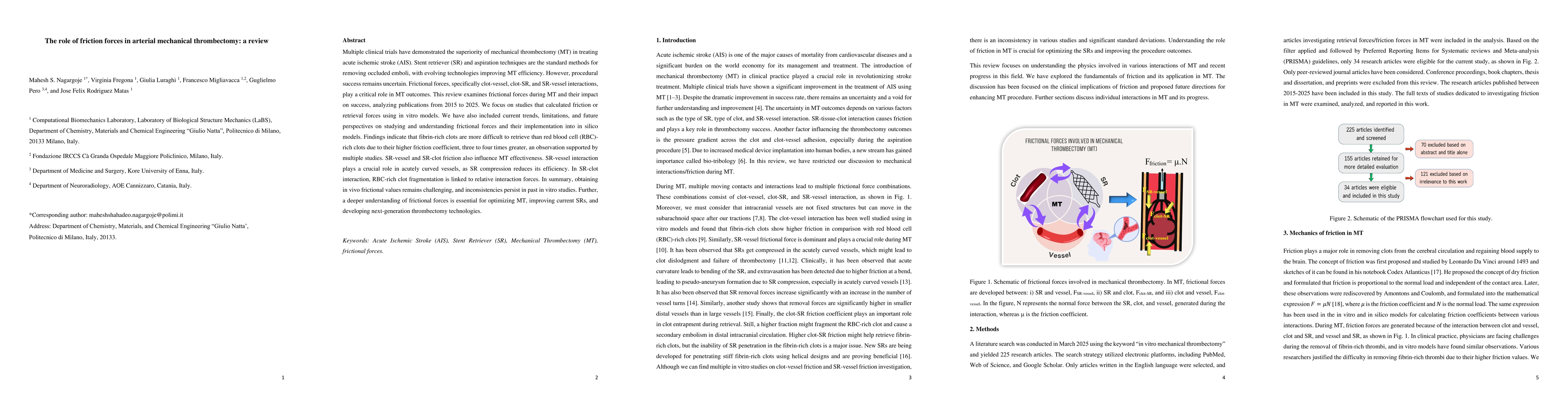 Thumbnail for The role of friction forces in arterial mechanical thrombectomy: a
  review