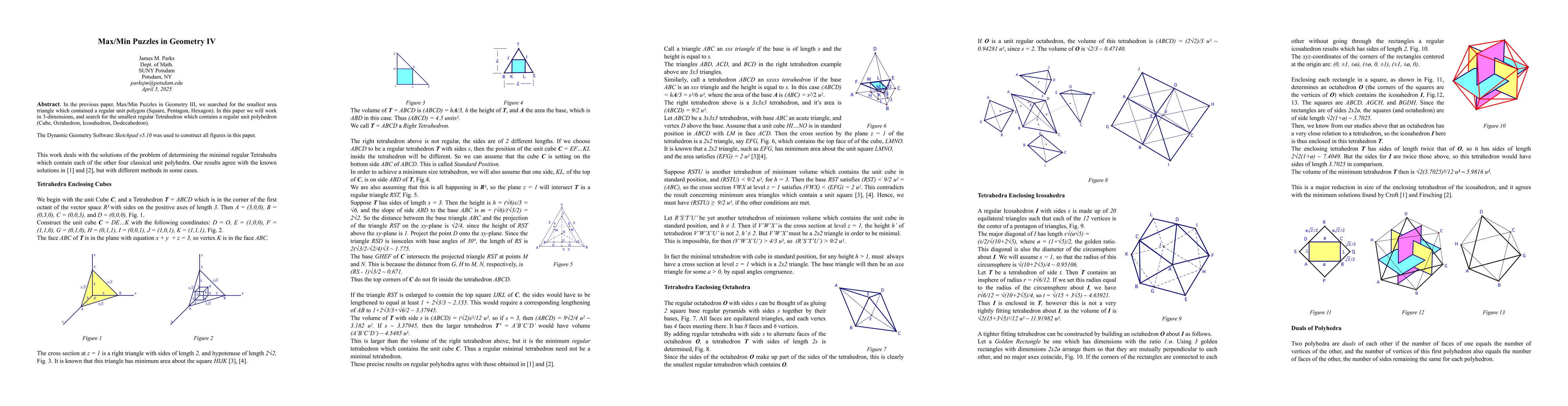 Thumbnail for Max/Min Puzzles in Geometry IV