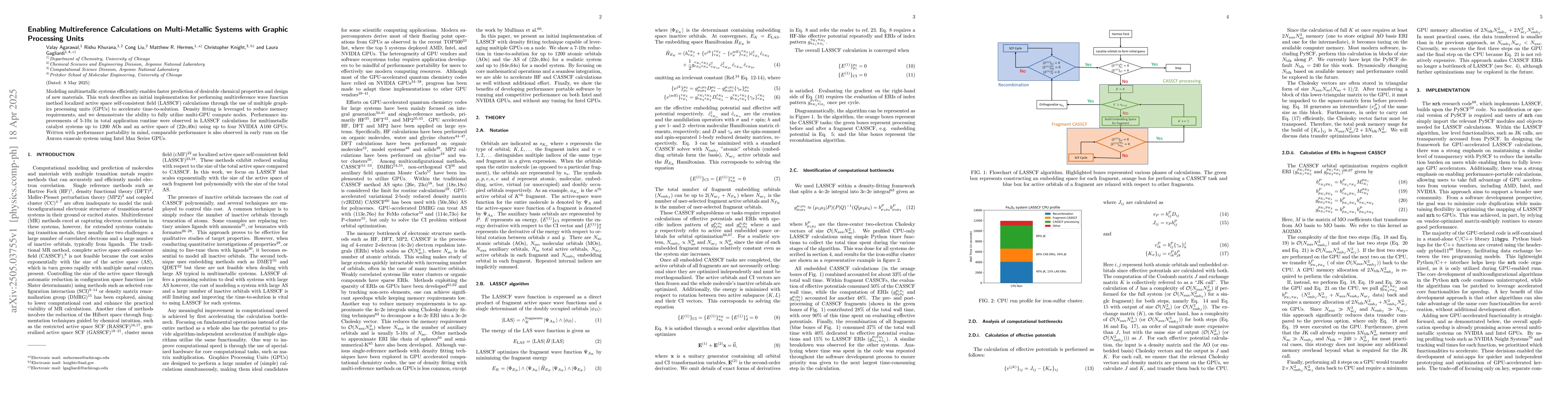 Thumbnail for Enabling Multireference Calculations on Multi-Metallic Systems with
  Graphic Processing Units