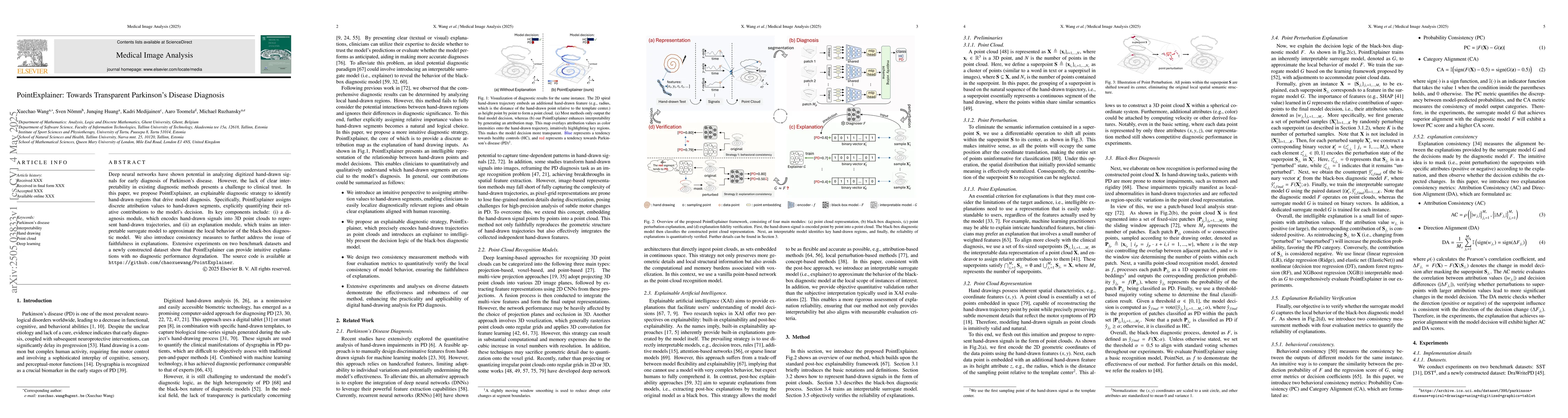Thumbnail for PointExplainer: Towards Transparent Parkinson's Disease Diagnosis
