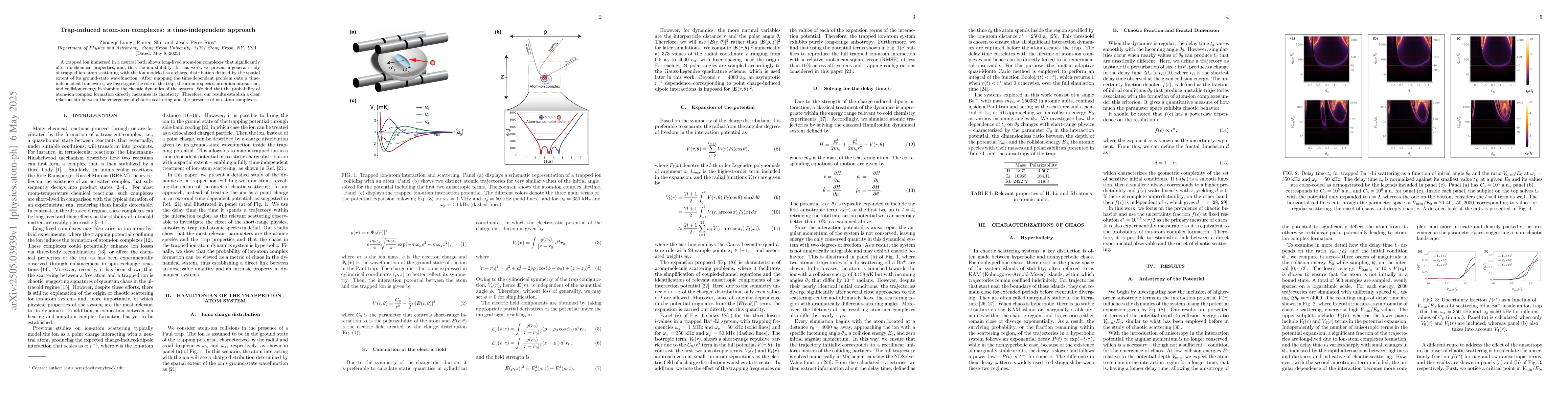 Thumbnail for Trap-induced atom-ion complexes: a time-independent approach