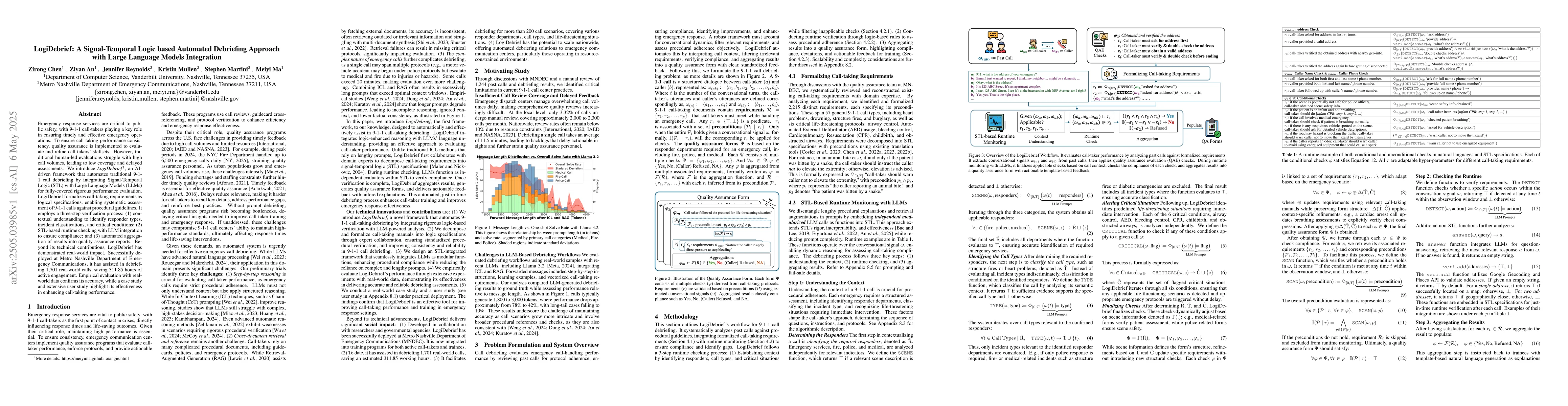 Thumbnail for LogiDebrief: A Signal-Temporal Logic based Automated Debriefing Approach
  with Large Language Models Integration