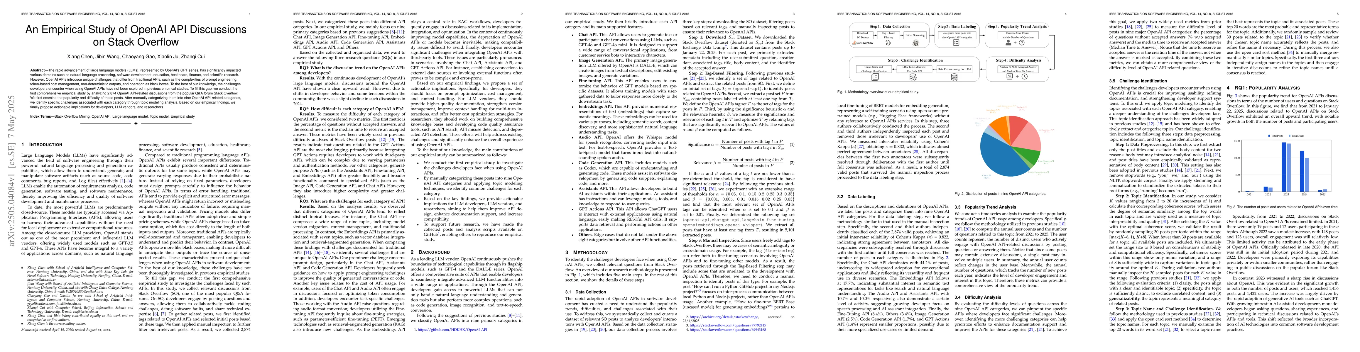 Thumbnail for An Empirical Study of OpenAI API Discussions on Stack Overflow