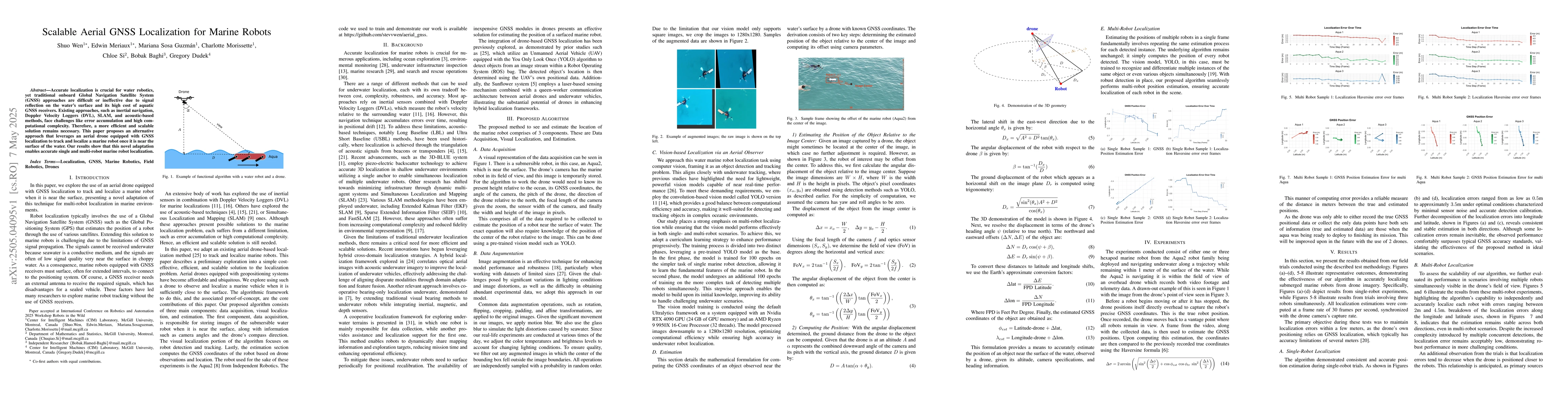 Thumbnail for Scalable Aerial GNSS Localization for Marine Robots