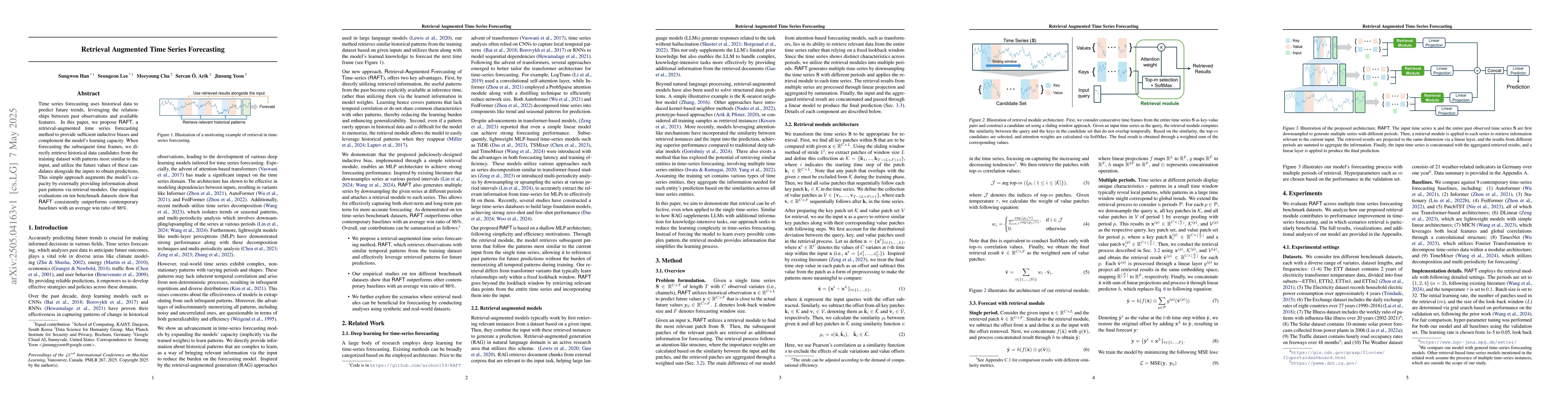Thumbnail for Retrieval Augmented Time Series Forecasting
