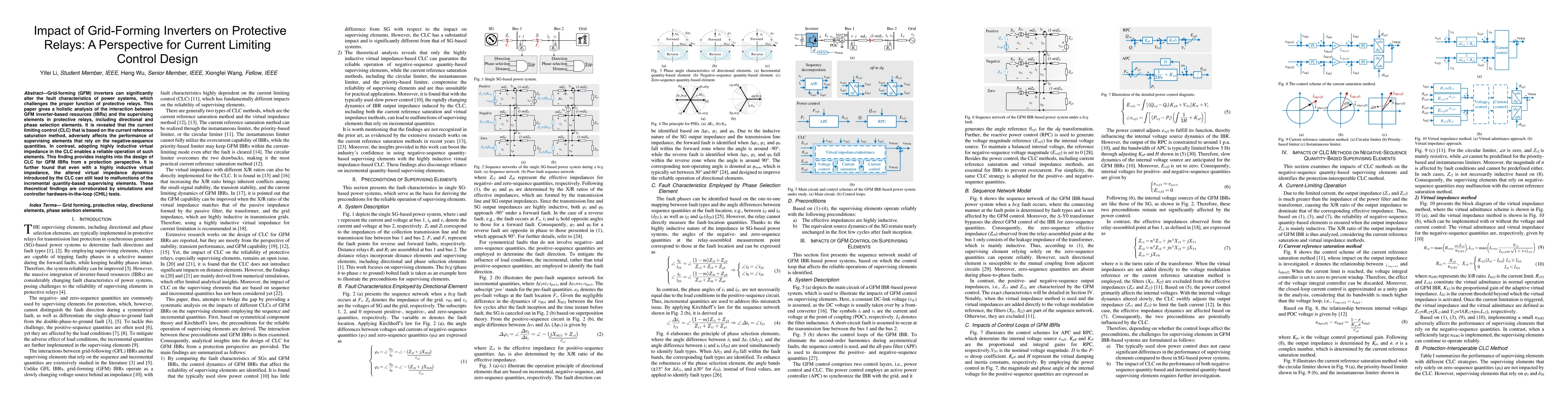 Thumbnail for Impact of Grid-Forming Inverters on Protective Relays: A Perspective for
  Current Limiting Control Design
