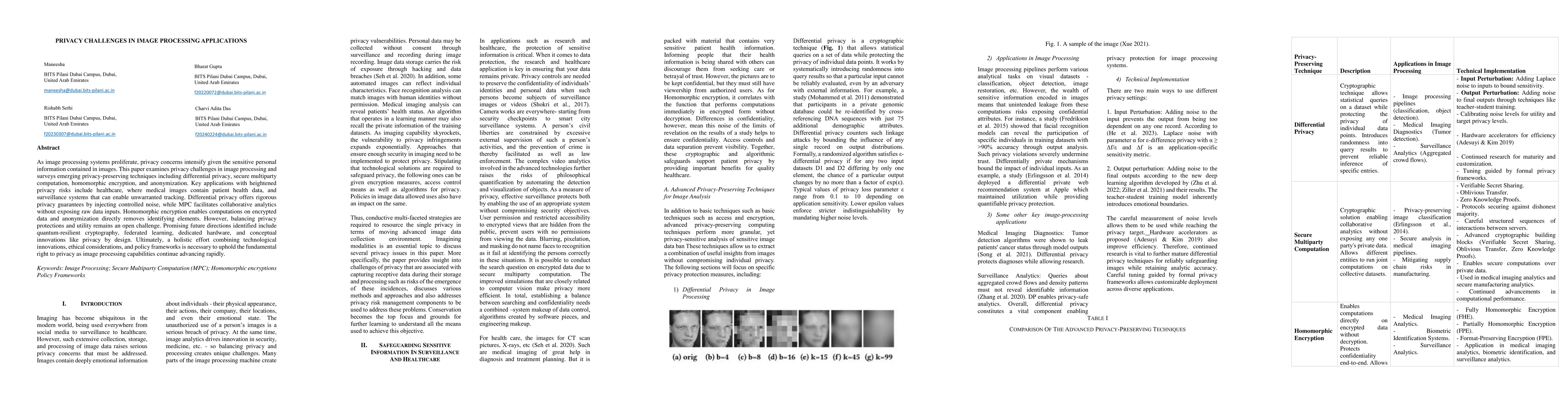 Thumbnail for Privacy Challenges In Image Processing Applications