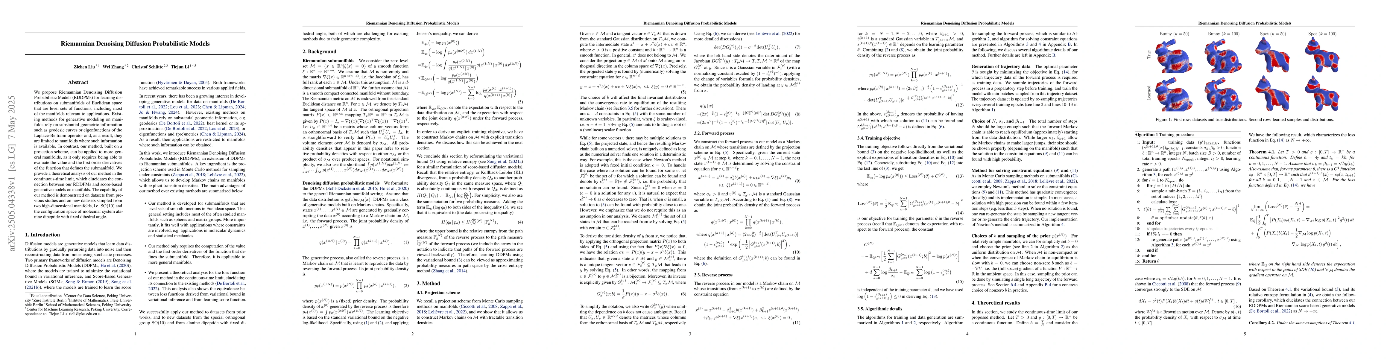 Thumbnail for Riemannian Denoising Diffusion Probabilistic Models