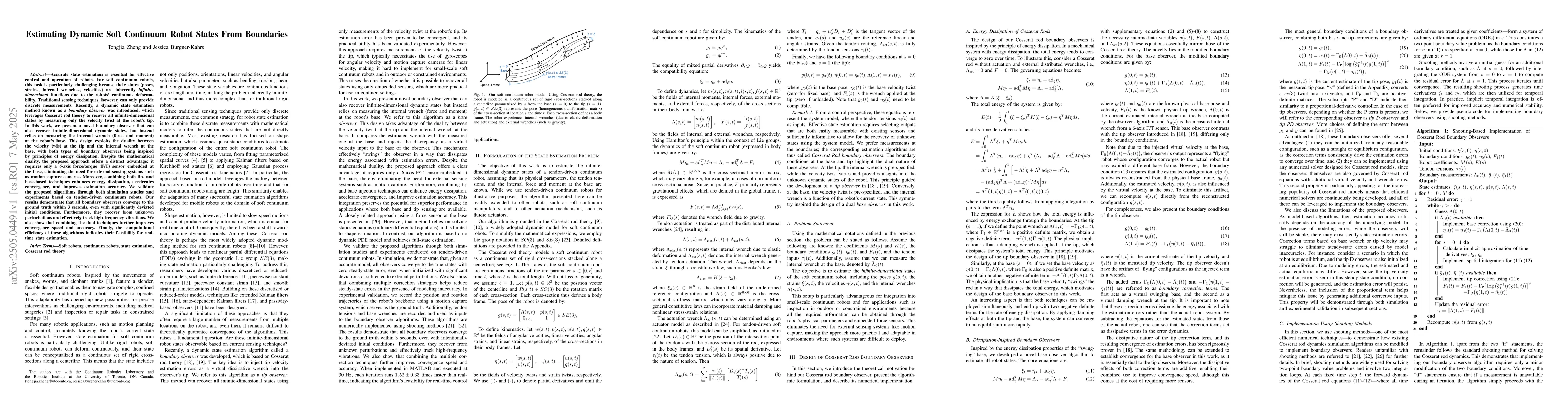 Thumbnail for Estimating Dynamic Soft Continuum Robot States From Boundaries