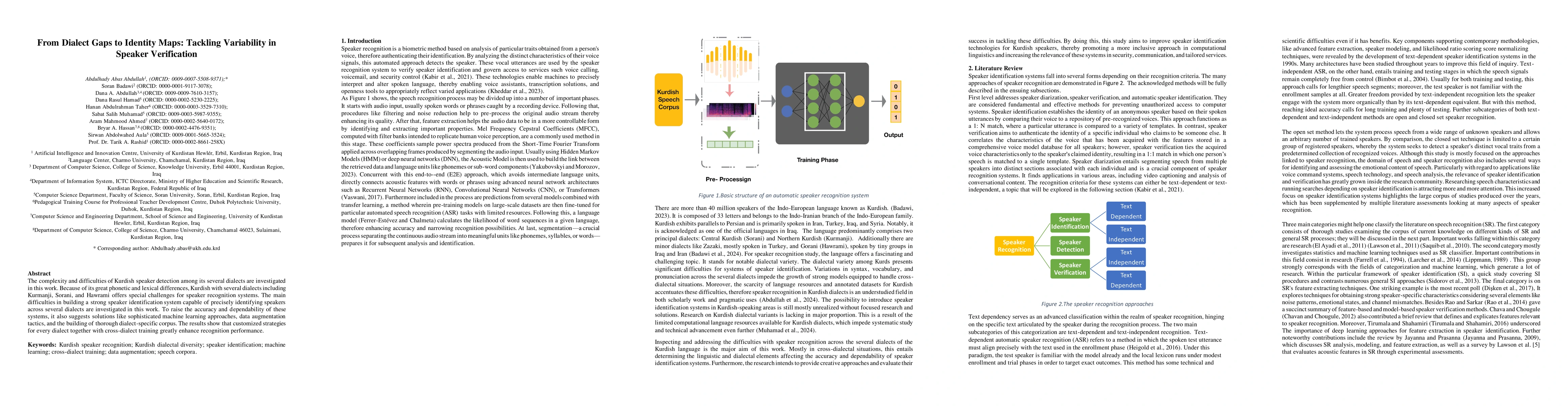 Thumbnail for From Dialect Gaps to Identity Maps: Tackling Variability in Speaker
  Verification