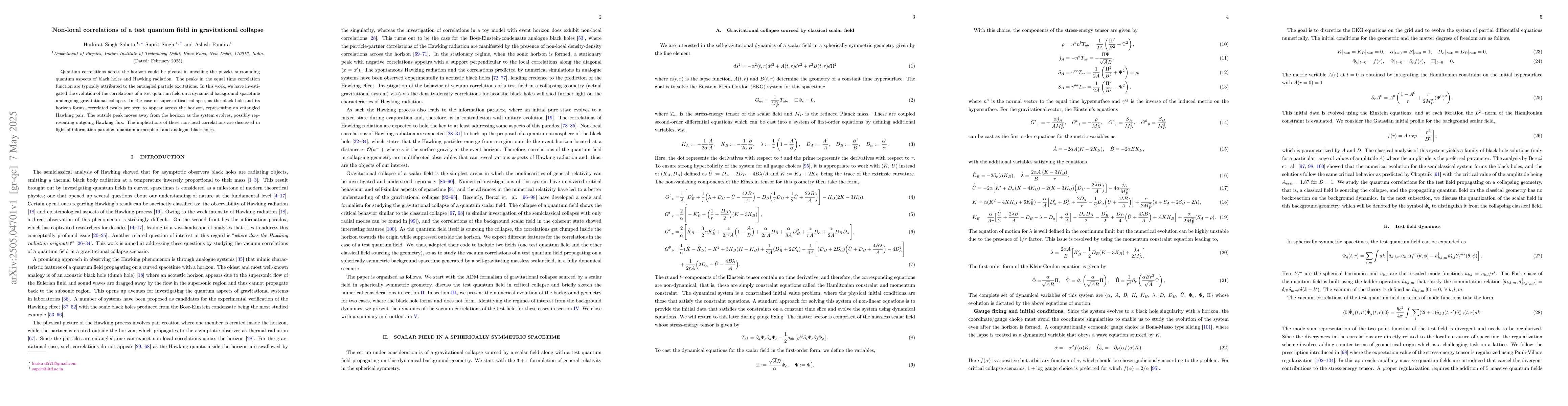 Thumbnail for Non-local correlations of a test quantum field in gravitational collapse
