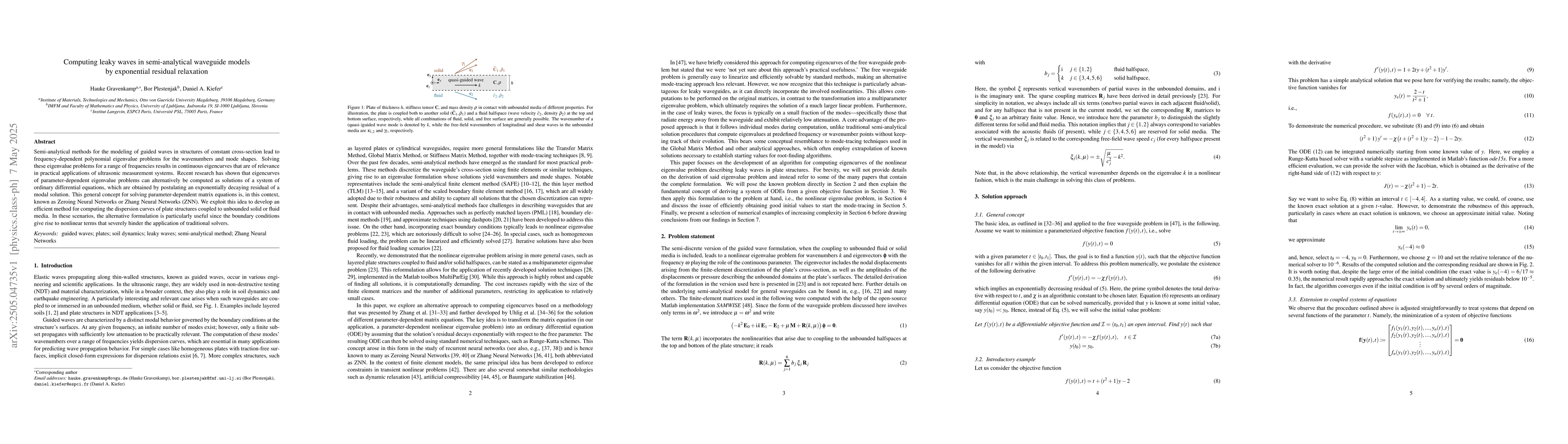 Thumbnail for Computing leaky waves in semi-analytical waveguide models by exponential
  residual relaxation