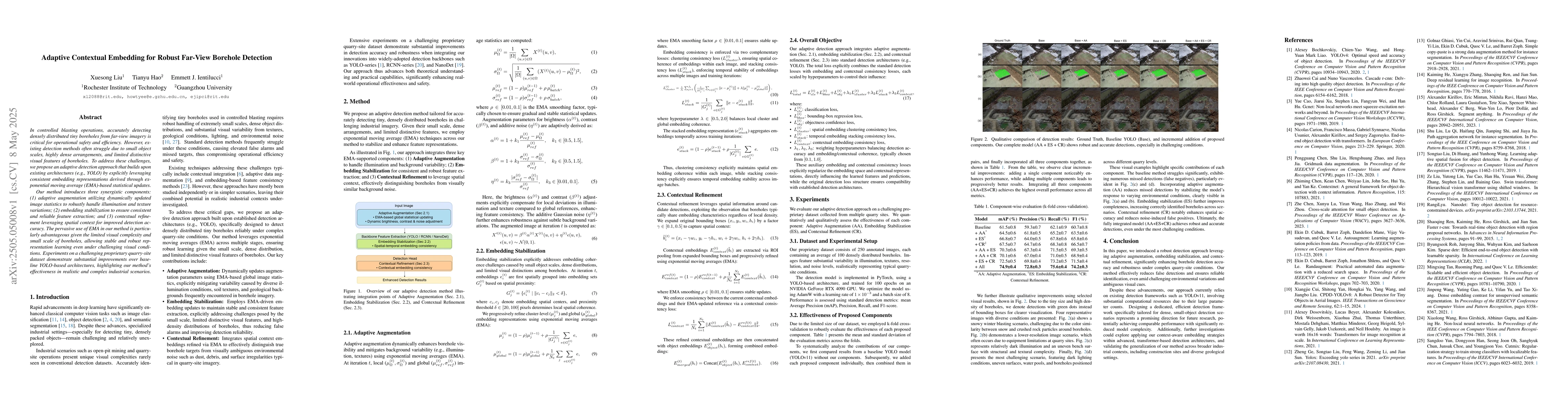 Thumbnail for Adaptive Contextual Embedding for Robust Far-View Borehole Detection