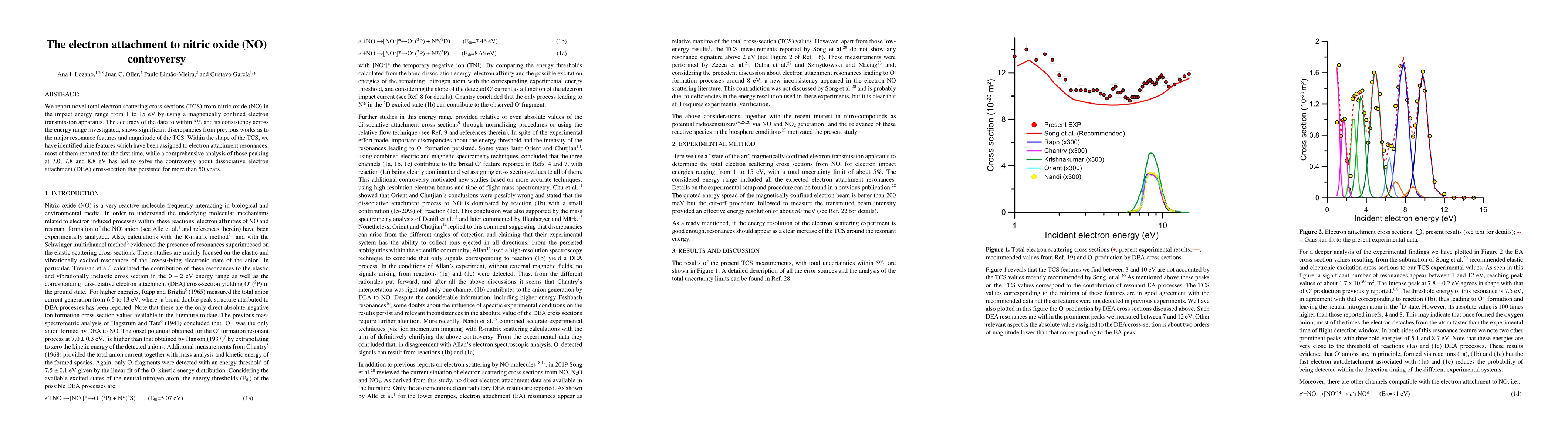 Thumbnail for Electron attachment to nitric oxide (NO) controversy
