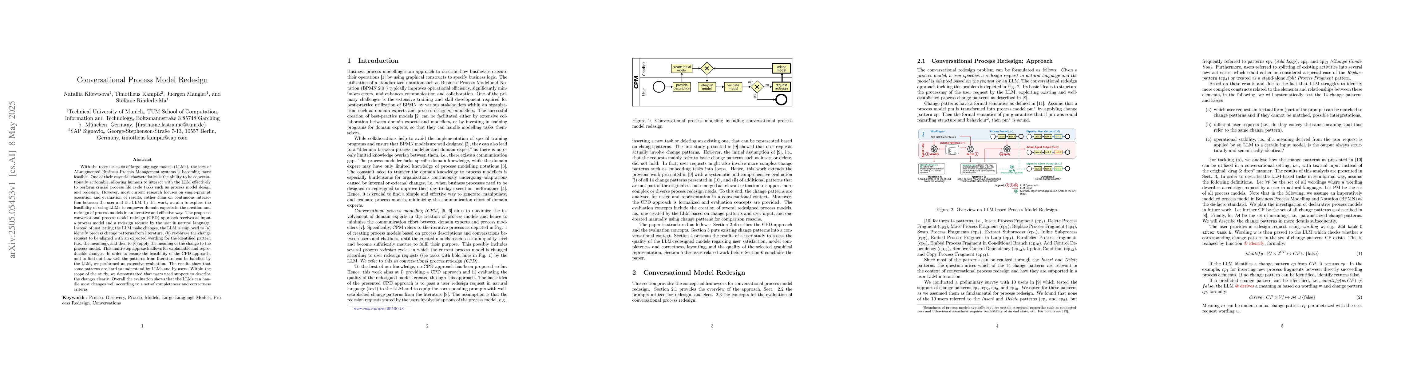 Thumbnail for Conversational Process Model Redesign