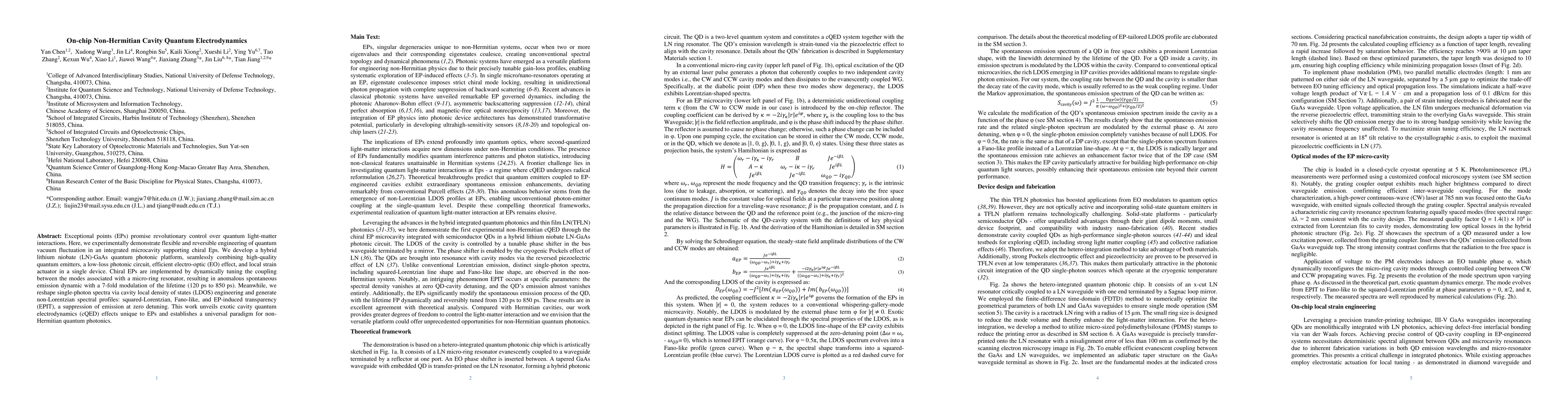 Thumbnail for On-chip Non-Hermitian Cavity Quantum Electrodynamics