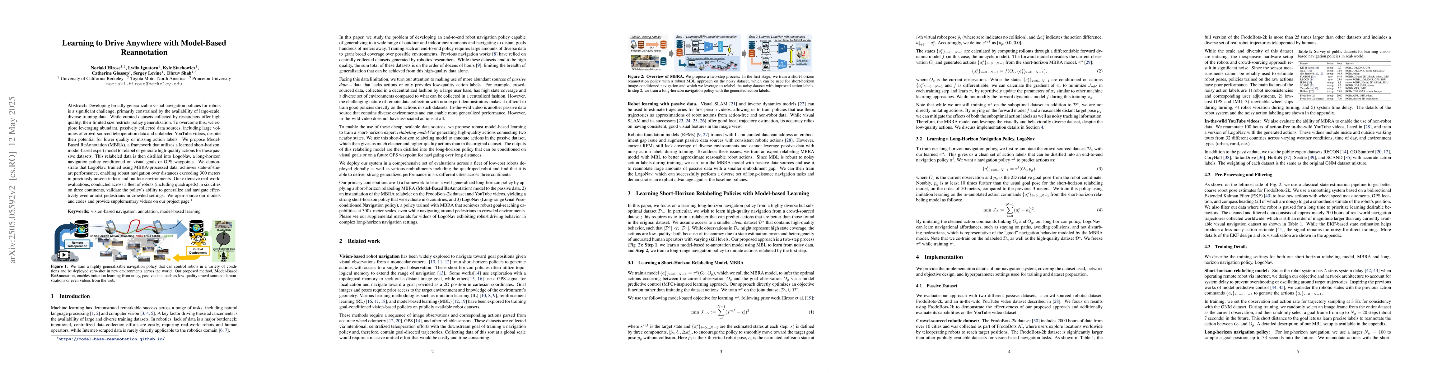 Thumbnail for Learning to Drive Anywhere with Model-Based Reannotation
