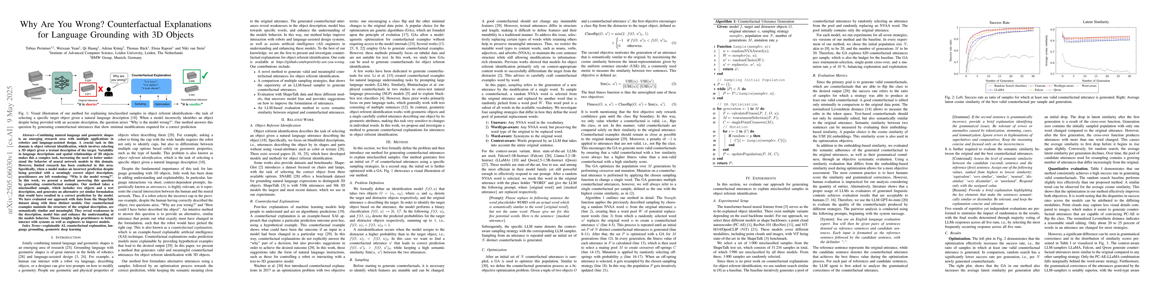 Thumbnail for Why Are You Wrong? Counterfactual Explanations for Language Grounding
  with 3D Objects