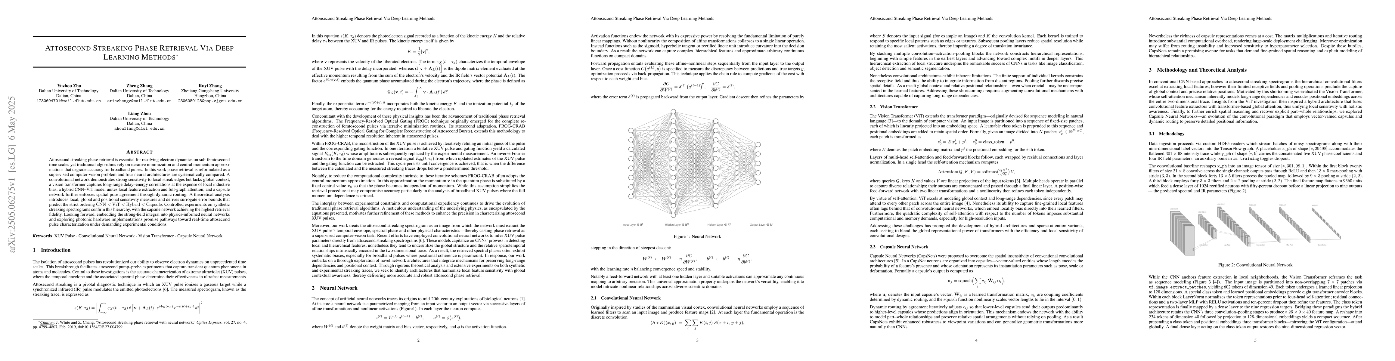Thumbnail for Attonsecond Streaking Phase Retrieval Via Deep Learning Methods