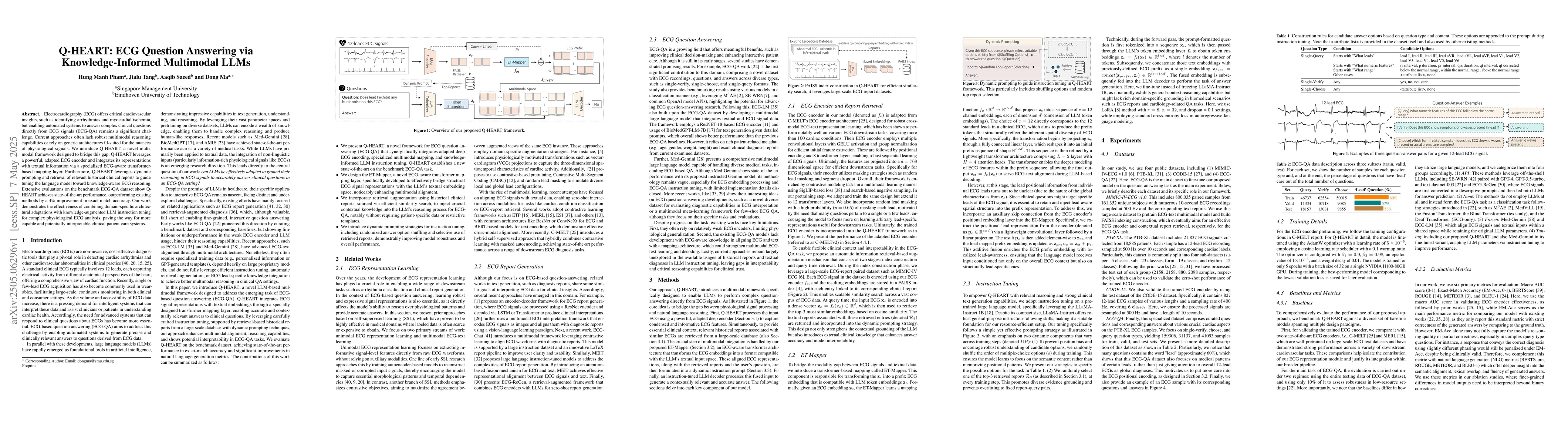 Thumbnail for Q-Heart: ECG Question Answering via Knowledge-Informed Multimodal LLMs