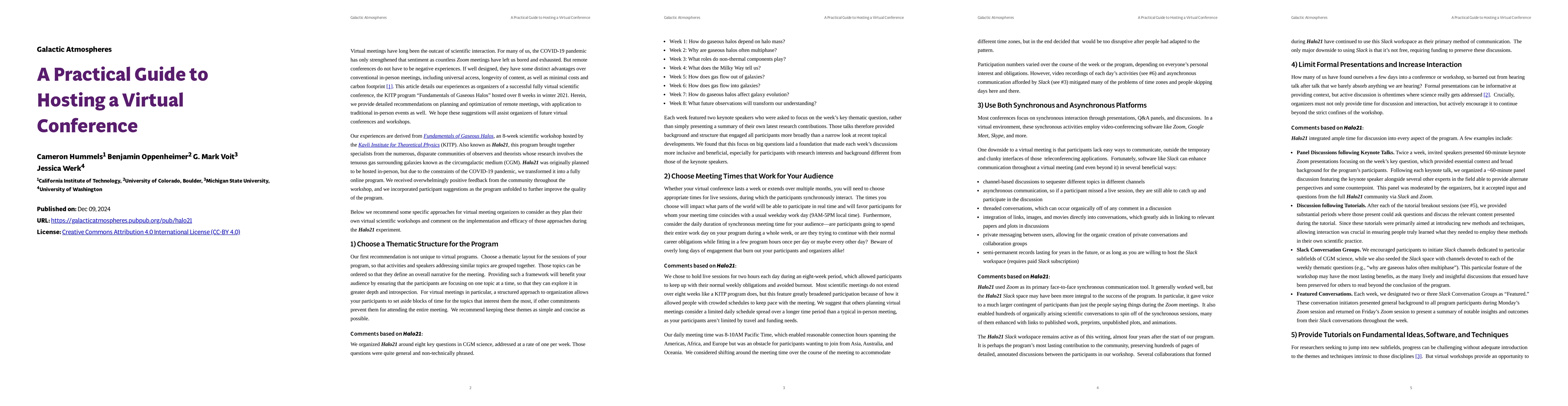 Thumbnail for A Practical Guide to Hosting a Virtual Conference