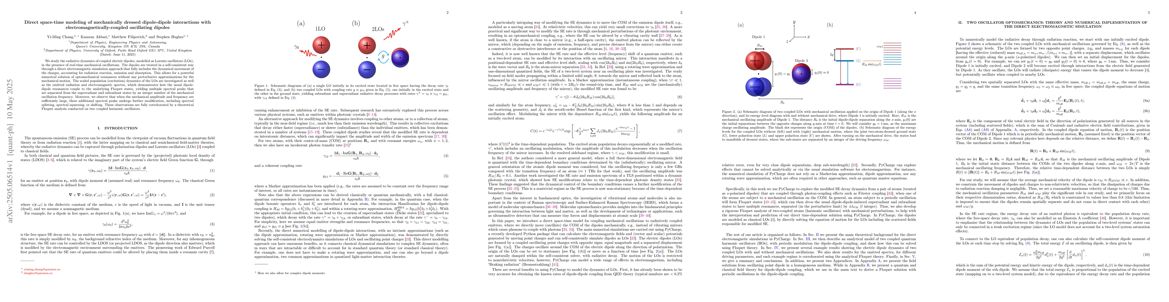 Thumbnail for Direct space-time modeling of mechanically dressed dipole-dipole
  interactions with electromagnetically-coupled oscillating dipoles