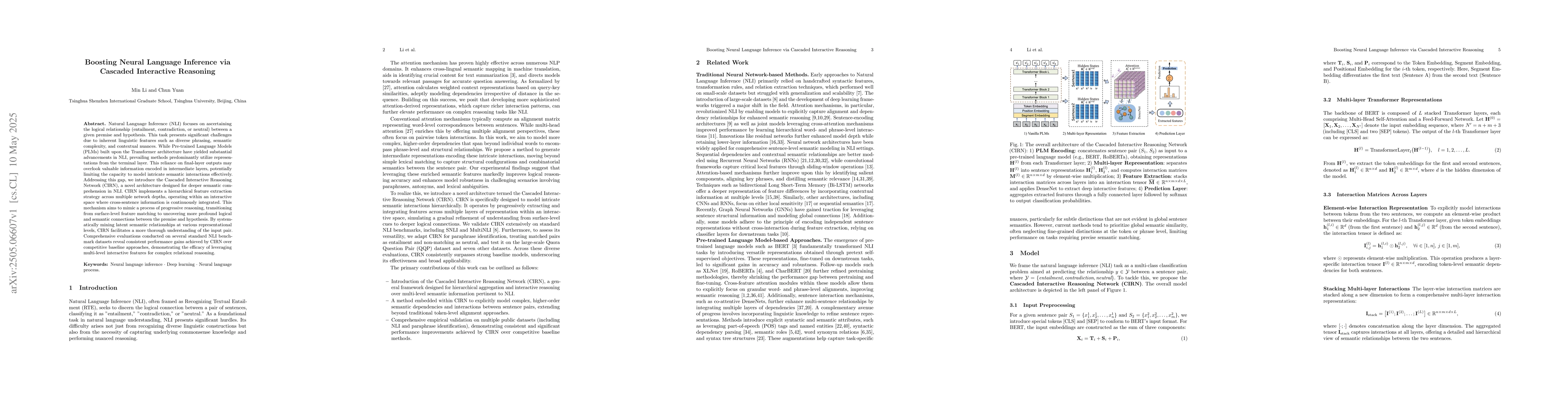 Thumbnail for Boosting Neural Language Inference via Cascaded Interactive Reasoning